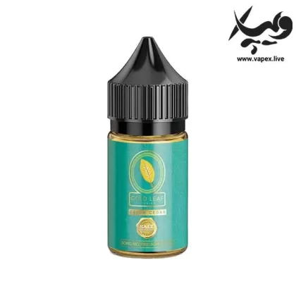 سالت نیکوتین تنباکو نعنا گلد لیف Gold Leaf Salt Green Cedar