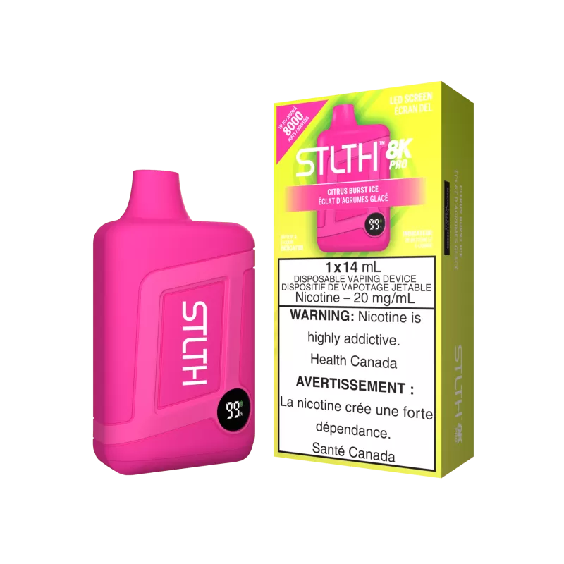 Stlth 8K PRO Citrus Burst ICE
