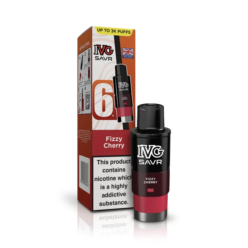 IVG SAVR Fizzy Cherry Refill
