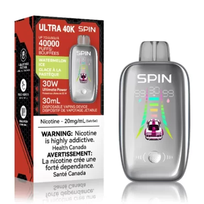 Watermelon Ice - Spin Vape 40k Ultra Disposable Vape