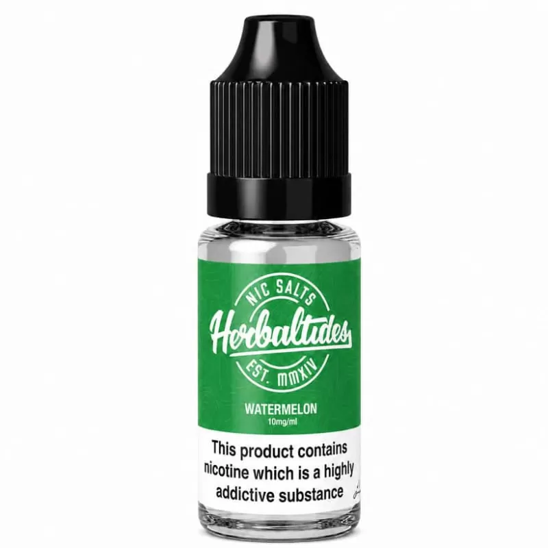 Herbaltides Watermelon Nic Salt E-Liquid 10ml