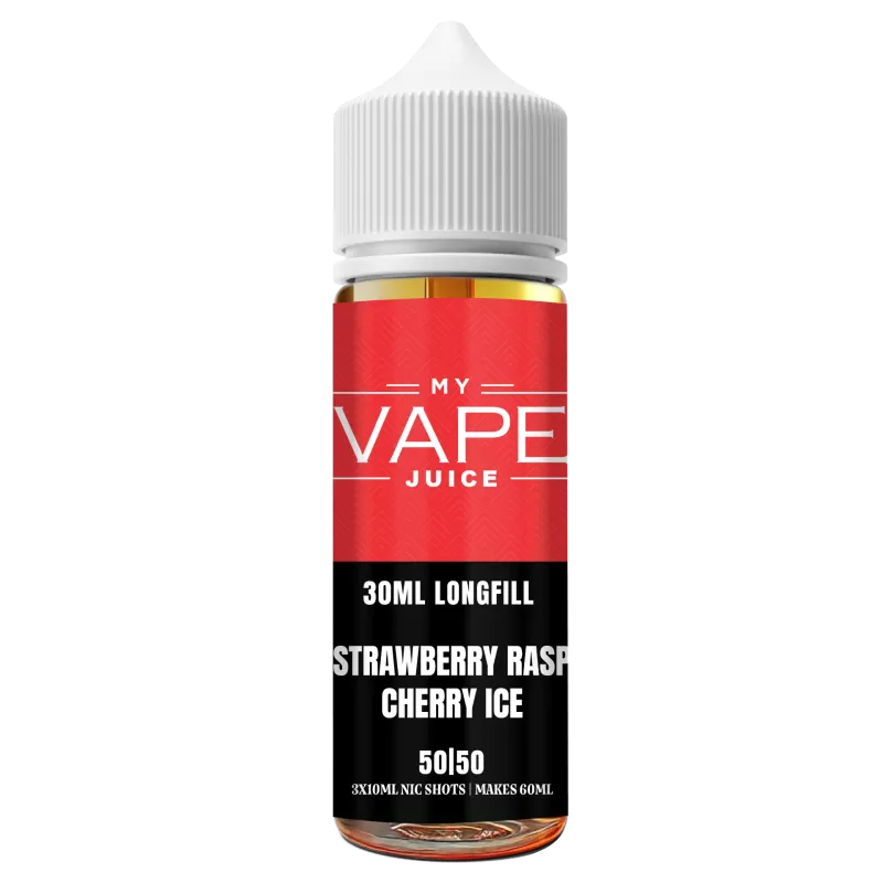 My Vape Store - Strawberry Raspberry Cherry Ice - 30ml Longfill