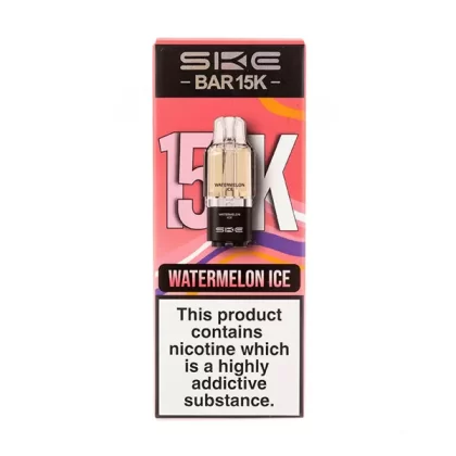 Watermelon Ice Bar 15K Prefilled Pod + Refill by SKE