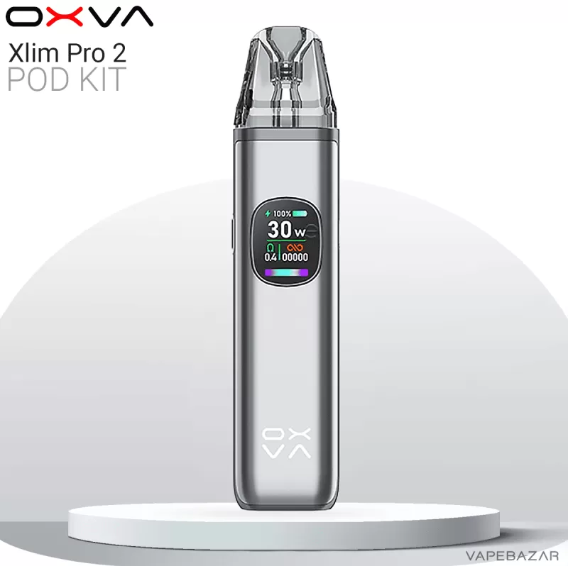OXVA Xlim Pro 2 Pod Kit – Titanium Grey