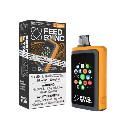 Feed Sync Disposable Vape - 25K - Mango Twinning