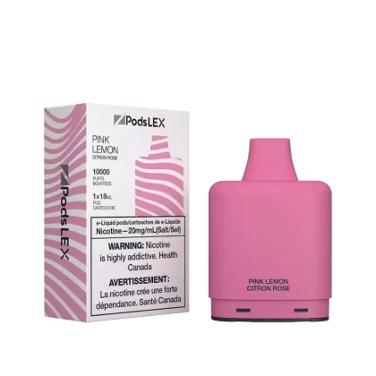 Z Pods LEX Pink Lemon Disposable Vape Pod
