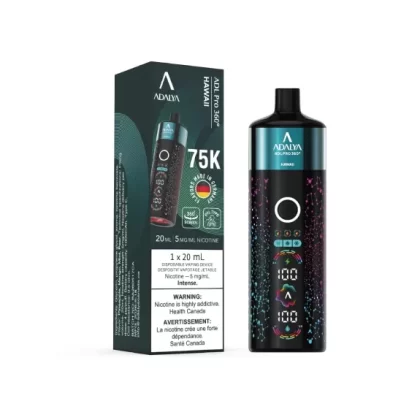 Adalya Pro 360 75K Disposable Shisha Vape - Hawaii