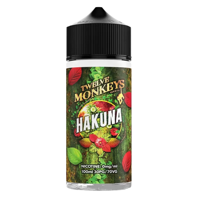 Twelve Monkeys Hakuna 100ml Shortfill E-Liquid