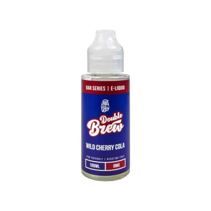 Wild Cherry Cola Shortfill E-Liquid by Double Brew Bar Series 100ml