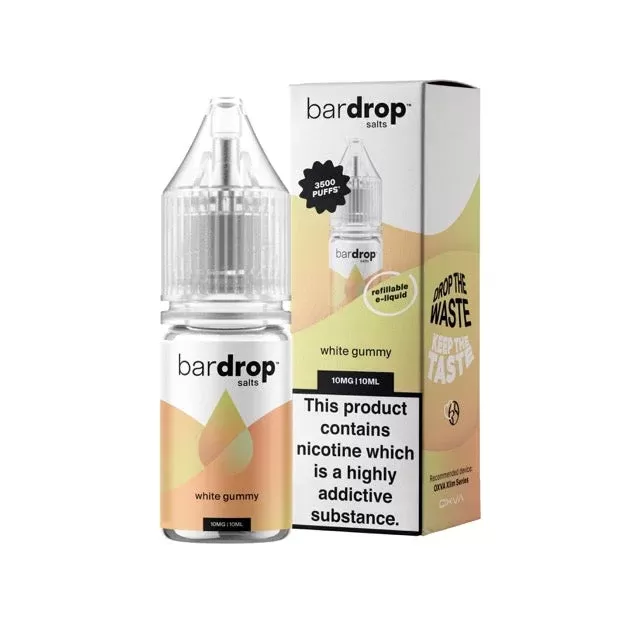 Bar Drop White Gummy