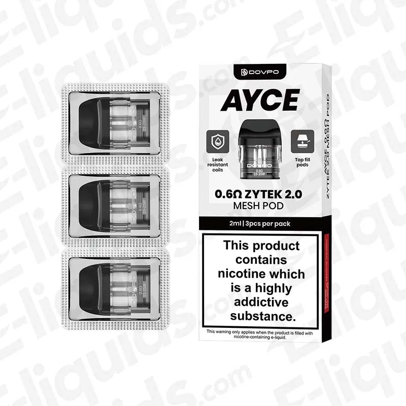 Dovpo Ayce Zytek 2 2ml 0.6Ohm Pod