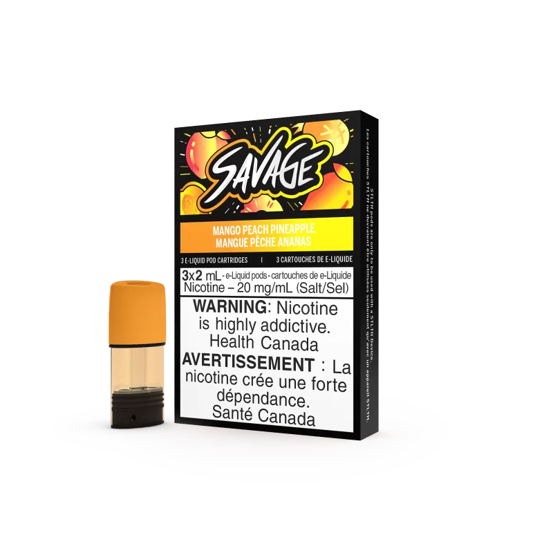 STLTH Savage – Mango Peach Pineapple Vape Pod
