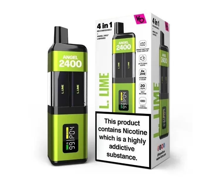 L Lime 2400 Prefilled Pod Kit