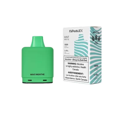 ZPOD LEX Pod System - 10K Puff Vape Pods - Mint