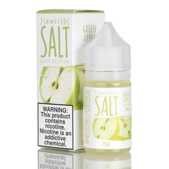 Green Apple – SKWEZED SALT – 30mL