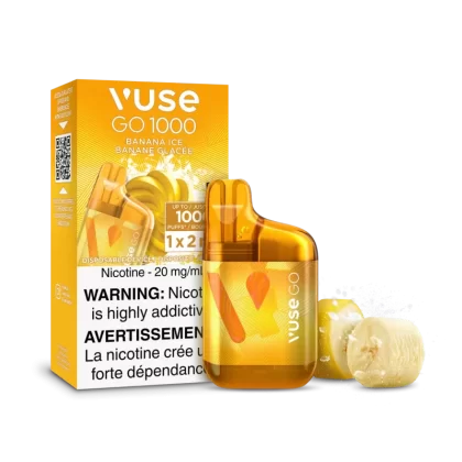 Vuse GO 1000 Disposable Vape - Banana Ice