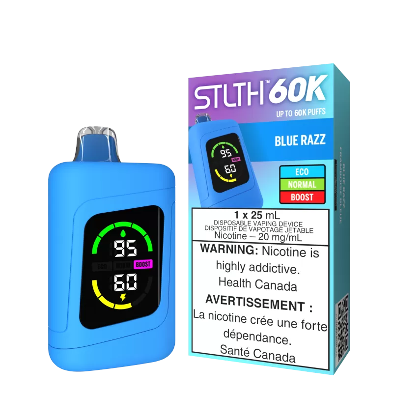Blue Razz - Stlth 60K Disposable