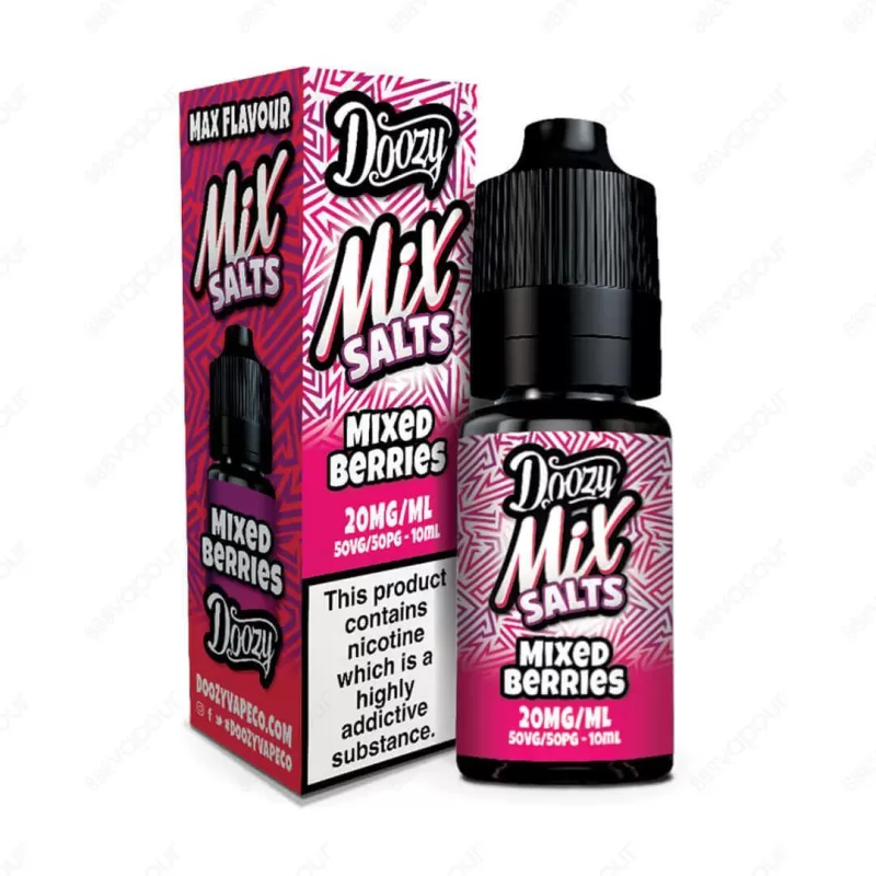 Mixed Berries Doozy Mix Salts