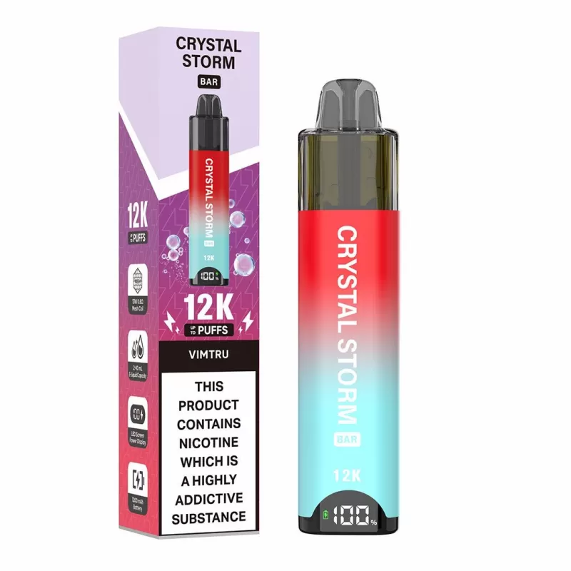 Crystal Storm Bar 12K Prefilled Pod Vape Kit