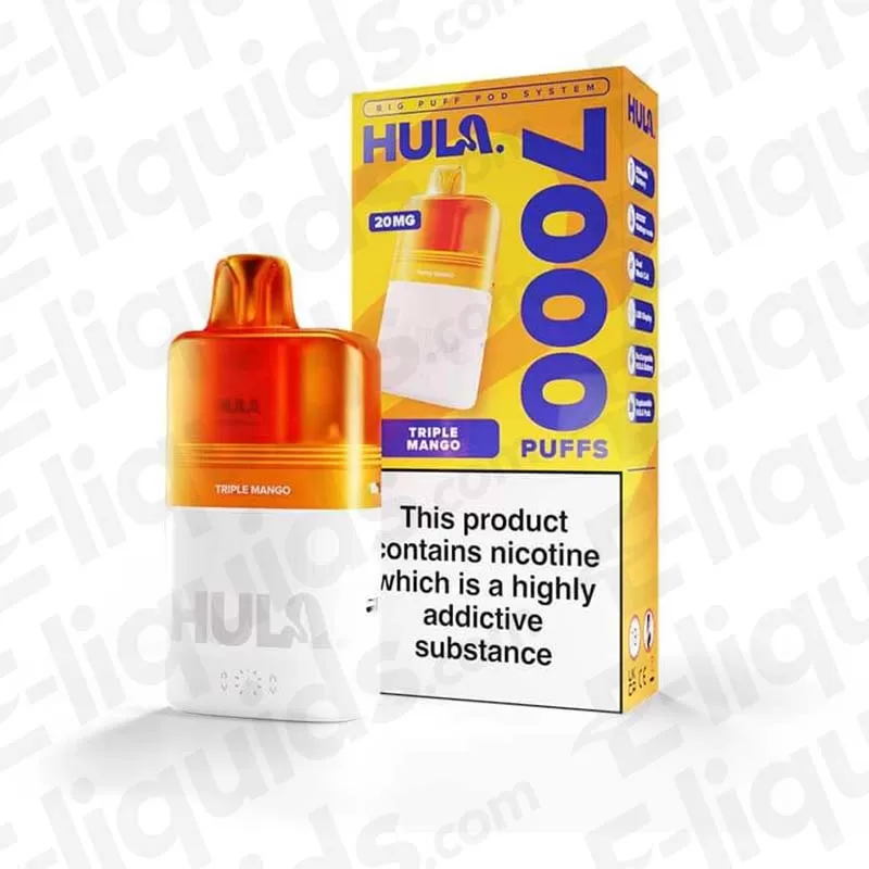 HULA Triple Mango Prefilled Pod Kit