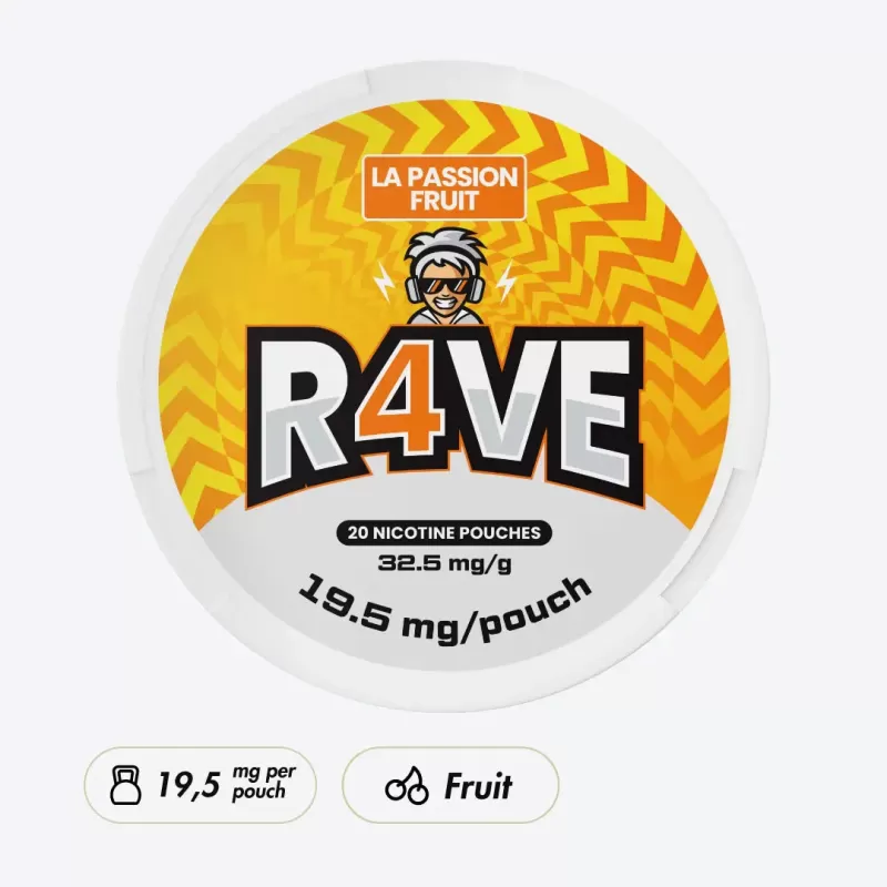 R4VE La Passion Fruit 32,5mg