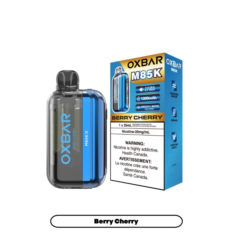 OXBAR M85K Disposable Vape - Berry Cherry