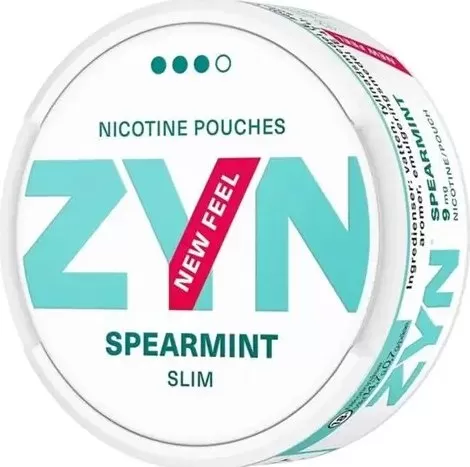 Zyn Nicotine Pouches – Spearmint 9mg