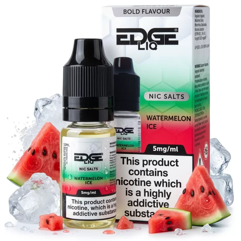 Ice / Slush, Watermelon Salt Nicotine E-Liquid by Edge