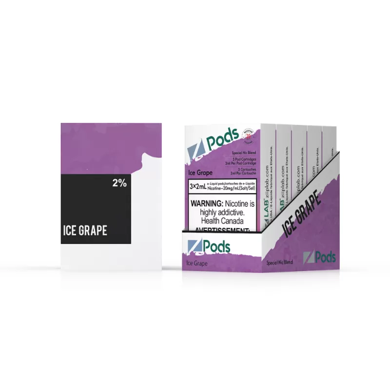 Z Pods – Ice Grape Vape Pods