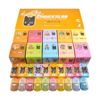 wholesale dual chamber empty disposable vape | USA choicelab fingerprint 2g