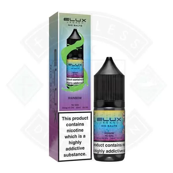 Elux Legend Nic Salt - Rainbow 10ml