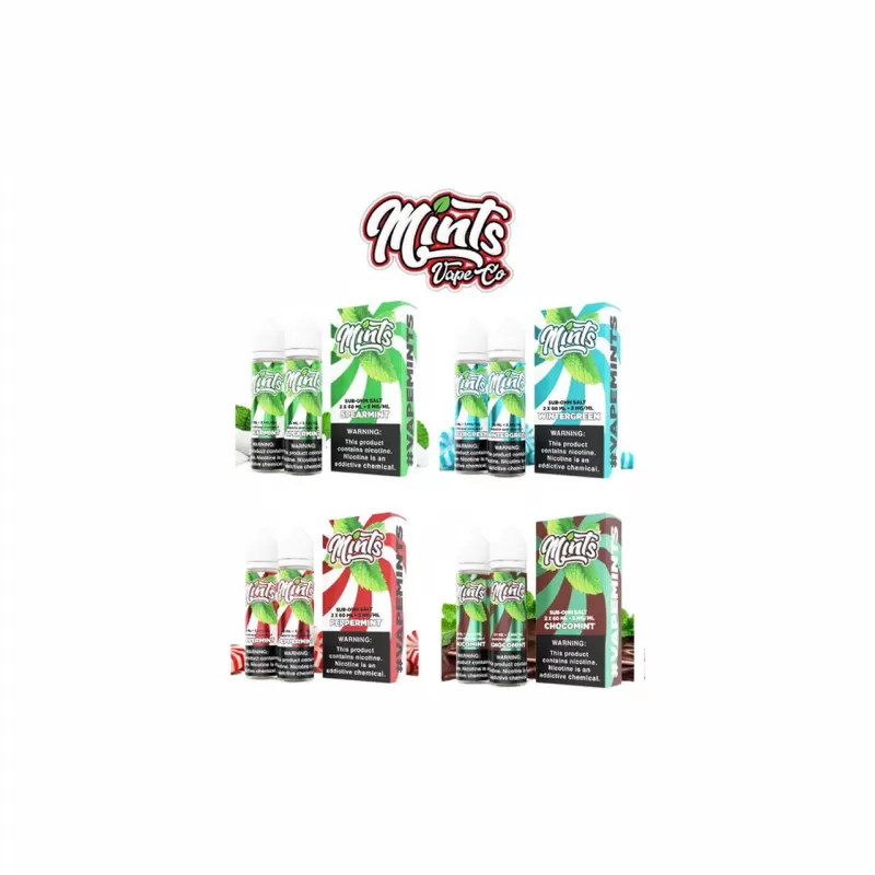 MINTS Vape Co. 60ml 2pk Unicorn Bottle Mint E-Liquid
