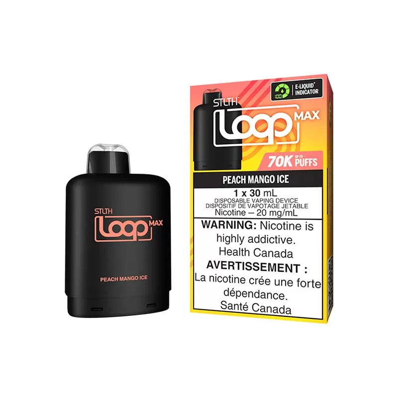 STLTH LOOP MAX Pod Pack - Peach Mango Ice (MB)
