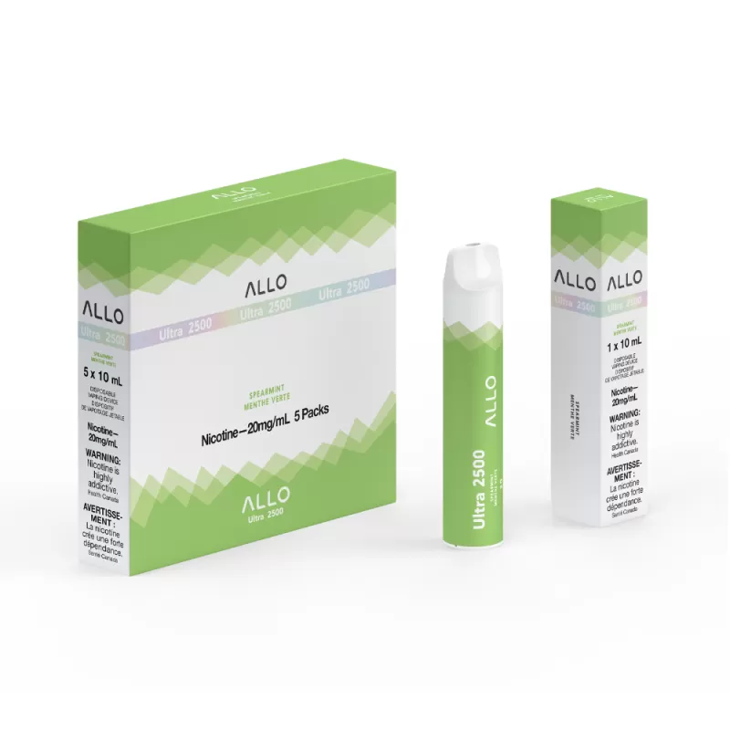 ALLO Ultra 2500 Disposable Vape - Spearmint