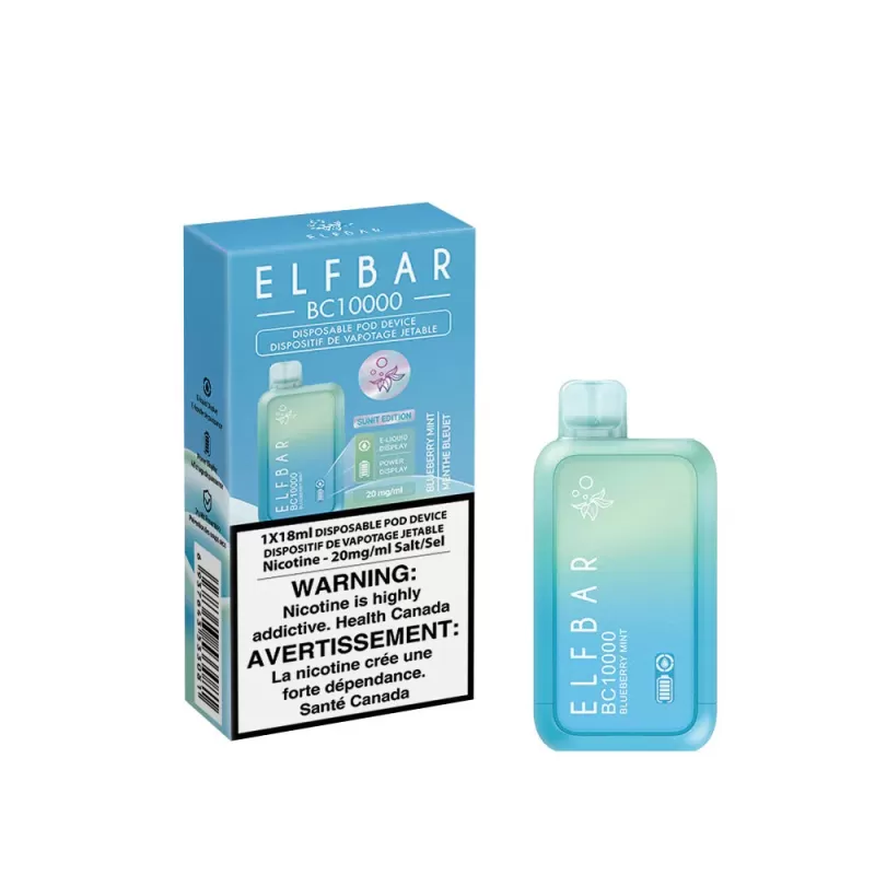ELF Bar BC10K Disposable - Blueberry Mint