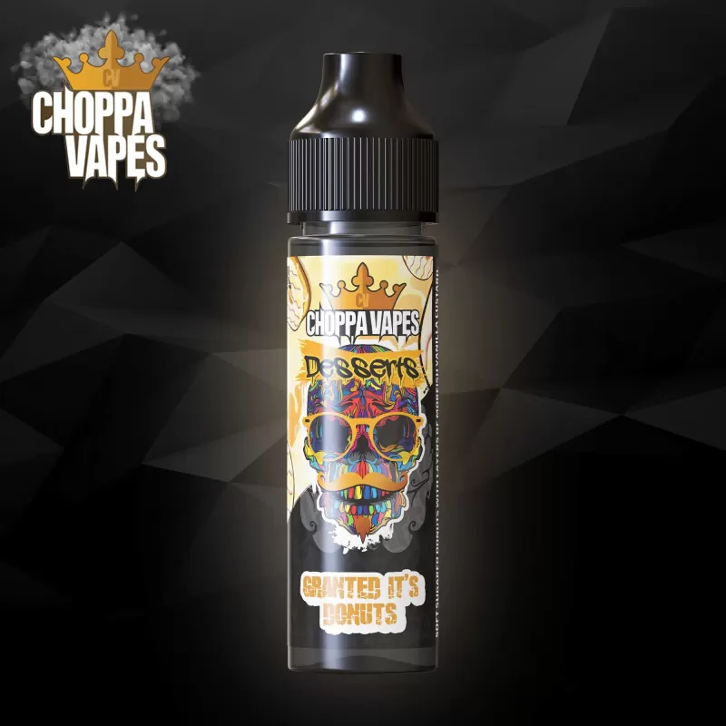 Granted It's Donuts Shortfill By Choppa Vapes