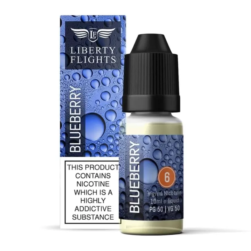 Blueberry E-Liquid by Liberty Flights (10ml)