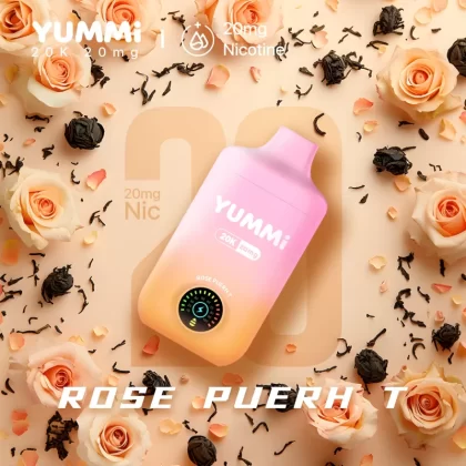 YUMMI 20K (20000) Disposable Vape - Rose Puerh T (Super Cool)