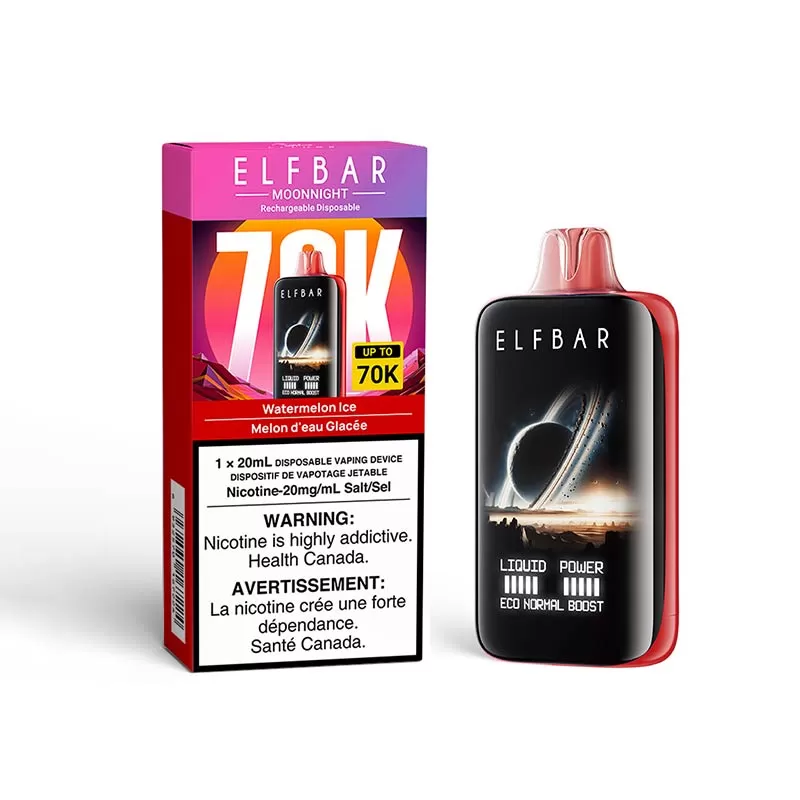 ELF Bar MoonNight 70K Disposable - Watermelon Ice