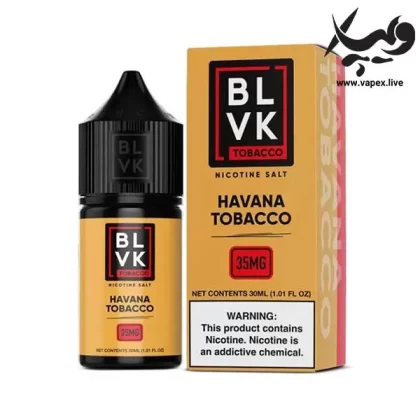 سالت هاوانا توباکو یخ بی ال وی کی BLVK Havana Tobacco ICE