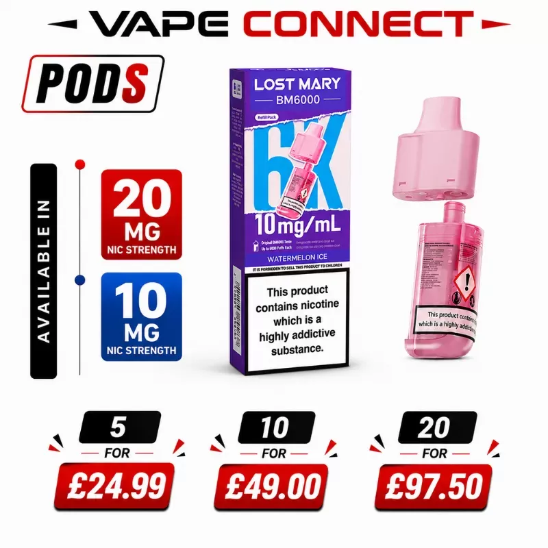 Lost Mary BM6000 Refill Pods