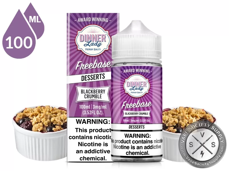 Blackberry Crumble DINNER LADY 100ml