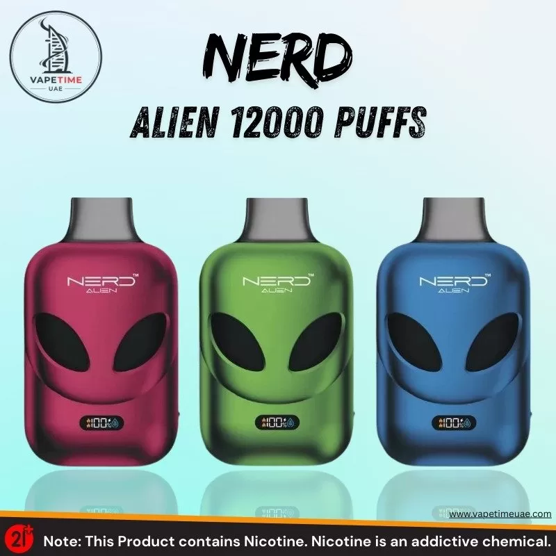 Nerd Alien 12000 Puffs