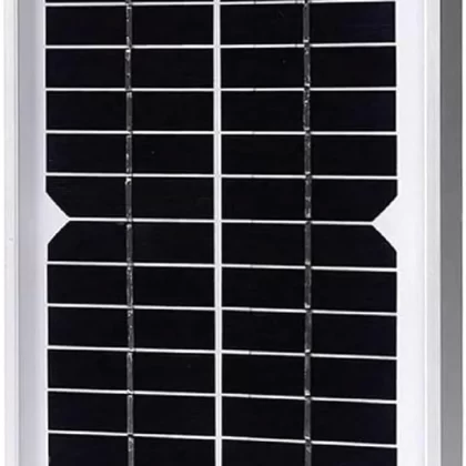 5W-Solar-Battery-Trickle-Charger-Maintainer 12V-Solar-Panel -Charger Waterproof Built-in Blocking Diode Small Solar Panels for Car, Automotive, Motorcycle, Boat, Marine, RV,Trailer, Truck, etc.