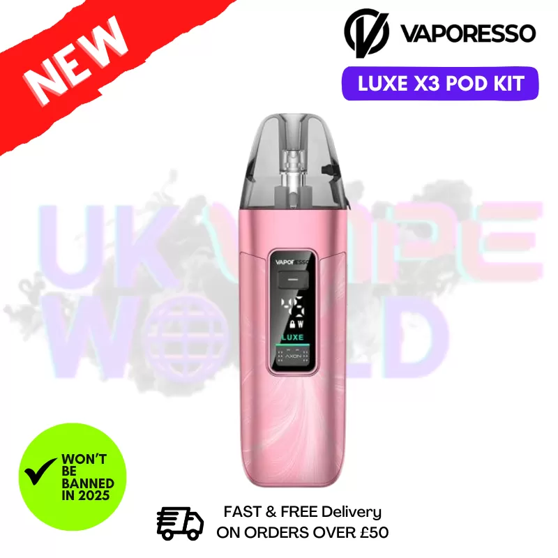 Sheer Pink Vaporesso Luxe X3 Pod Kit