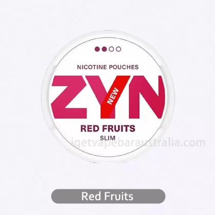 ZYN Slim Red Fruits 6MG – Sweet and Juicy Red Fruit Blend