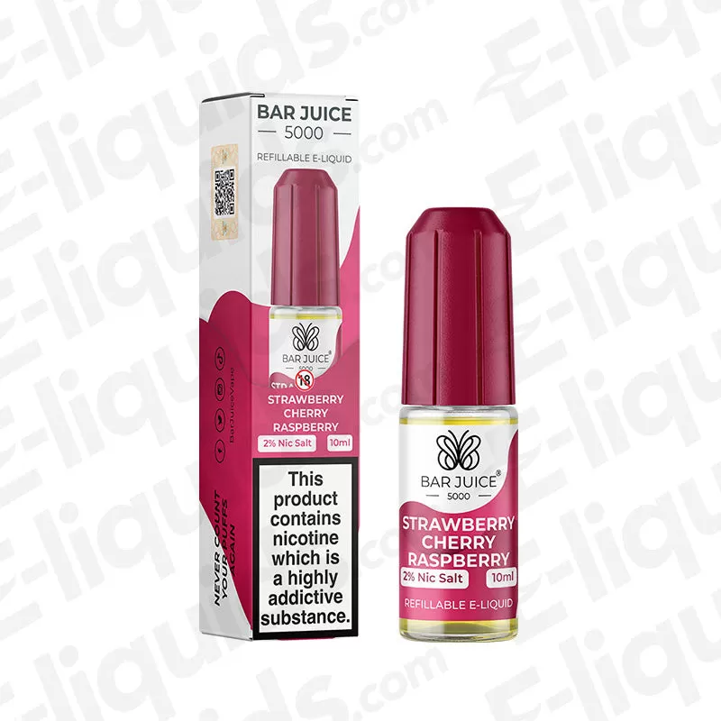 Bar Juice 5000 Strawberry Cherry Raspberry Nic Salt