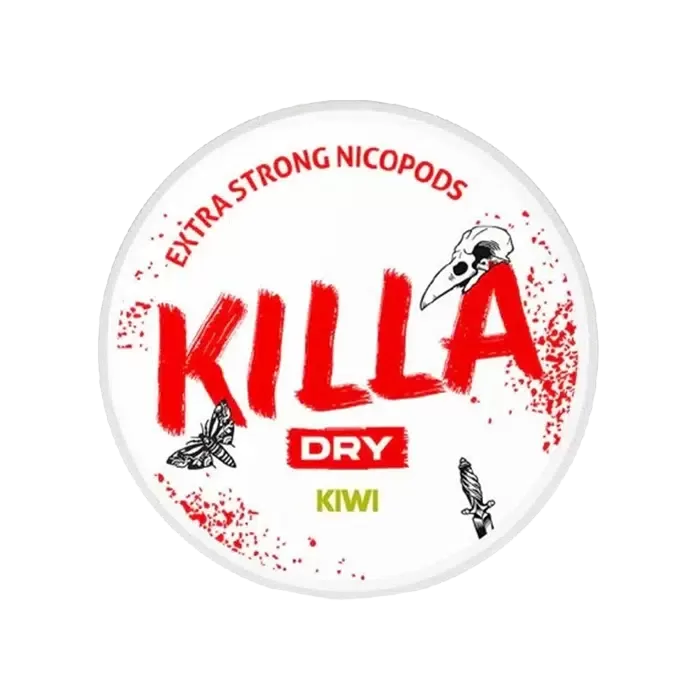 Killa Dry Kiwi Nicotine Pouches