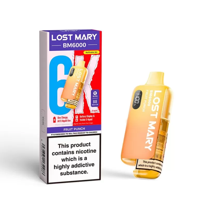 Lost Mary BM6000 Fruit Punch Kit