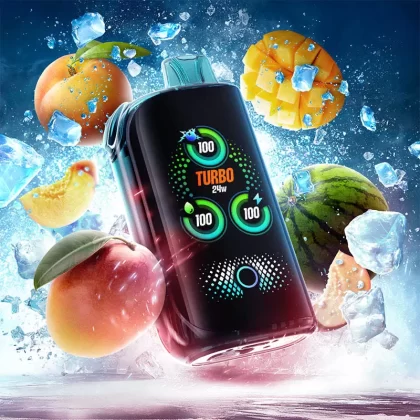 [Frozen] Drip'n by Envi x Fasta Blast 30K Disposable - Mango Peach Watermelon Ice